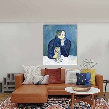 パブロ・ピカソ、シルヴェット・ダヴィット、希少な画集より、新品高級額装付 パブロ・ピカソ、シルヴェット・ダヴィット、希少な画集より